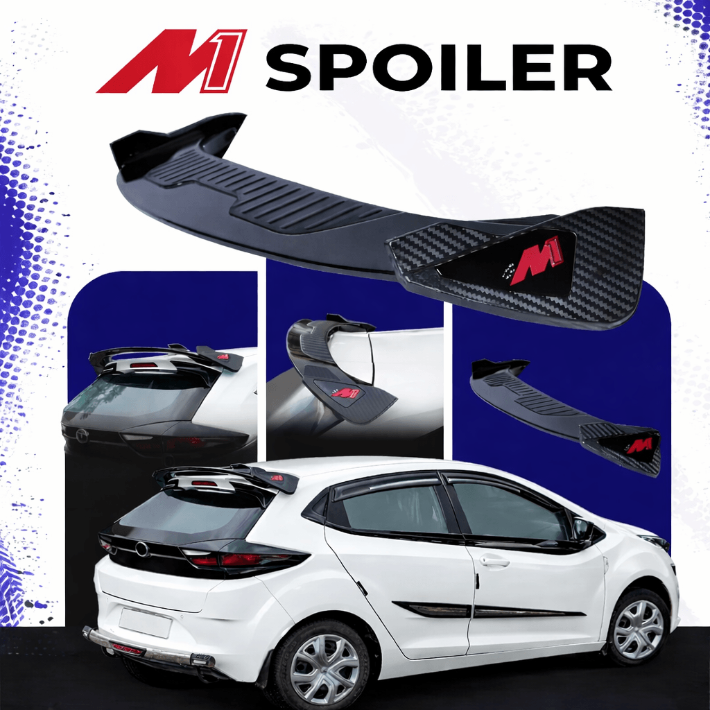 M-TEK M1 Rear Spoiler | Premium ABS Spoiler | Sporty Car Styling Upgrade