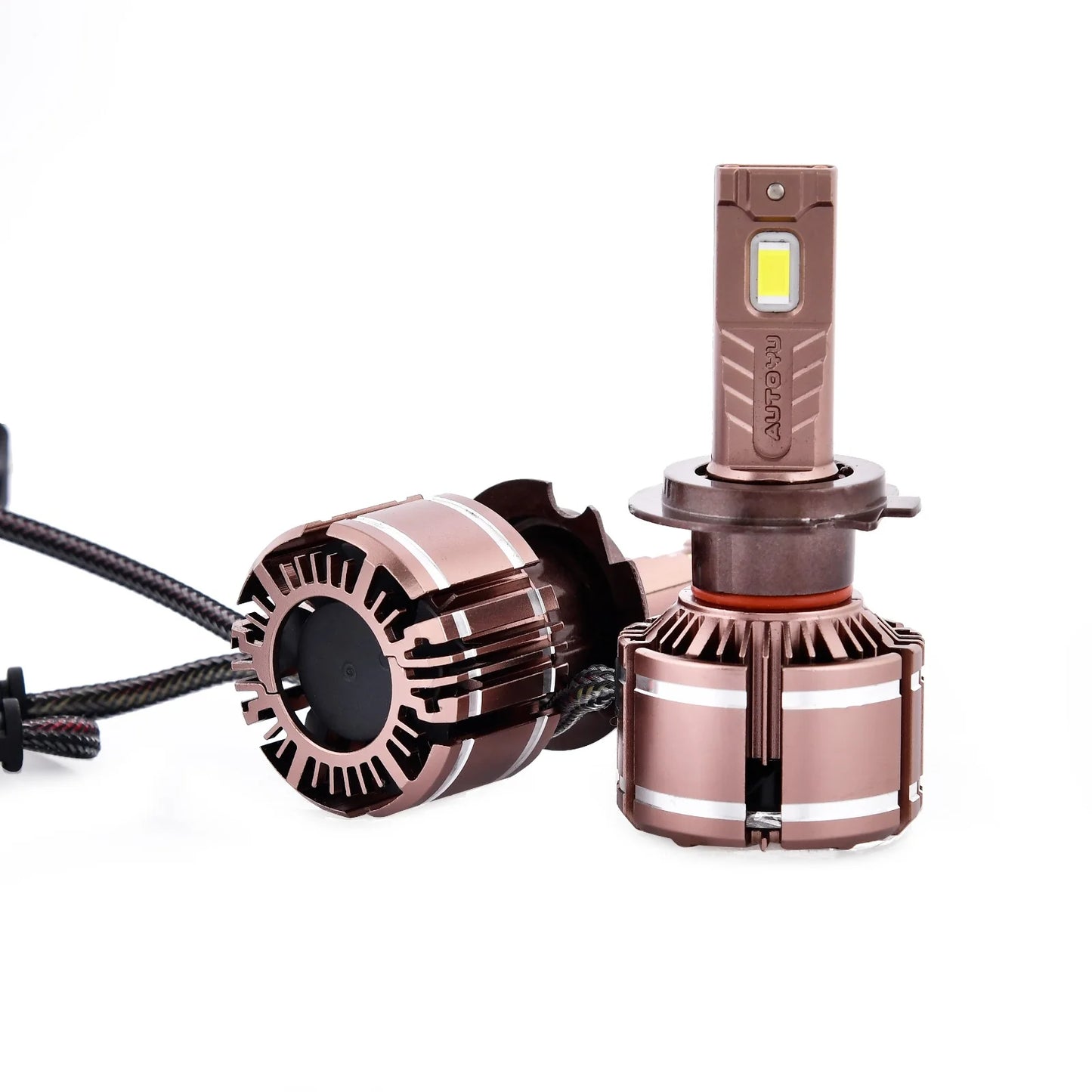 AUTO YU 180W LED Headlight Bulb | 18000 Lumens | 4X Brightness | Canbus Error Free | 2 Years Warranty