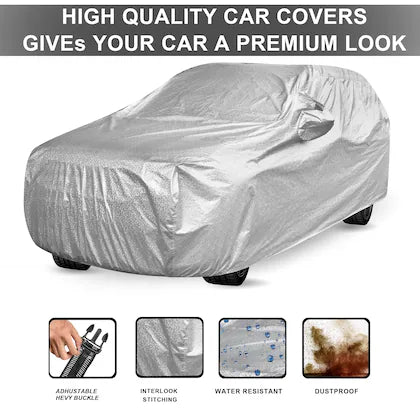 Premium Car Body Cover 100% Waterproof | All Weather Protection | Dust & UV Resistant