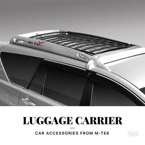 M-TEK Premium Roof Carrier | Euro, Voyage & GoFar Series | Car Roof Luggage Carrier