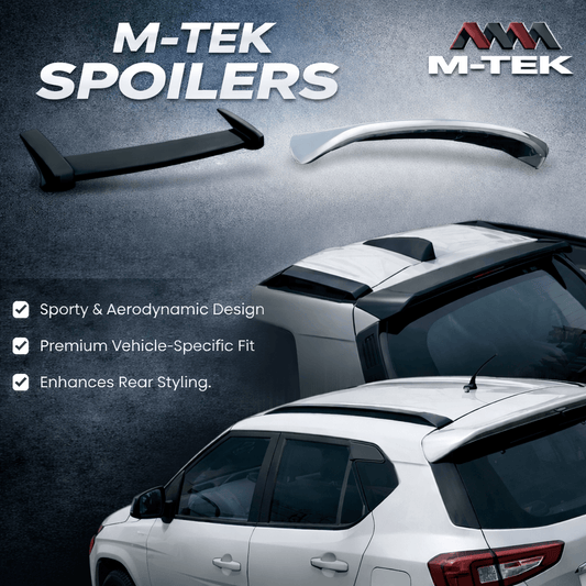 M-TEK Car Spoiler | Rear Roof Spoiler | Sporty Styling Upgrade | Premium Finish