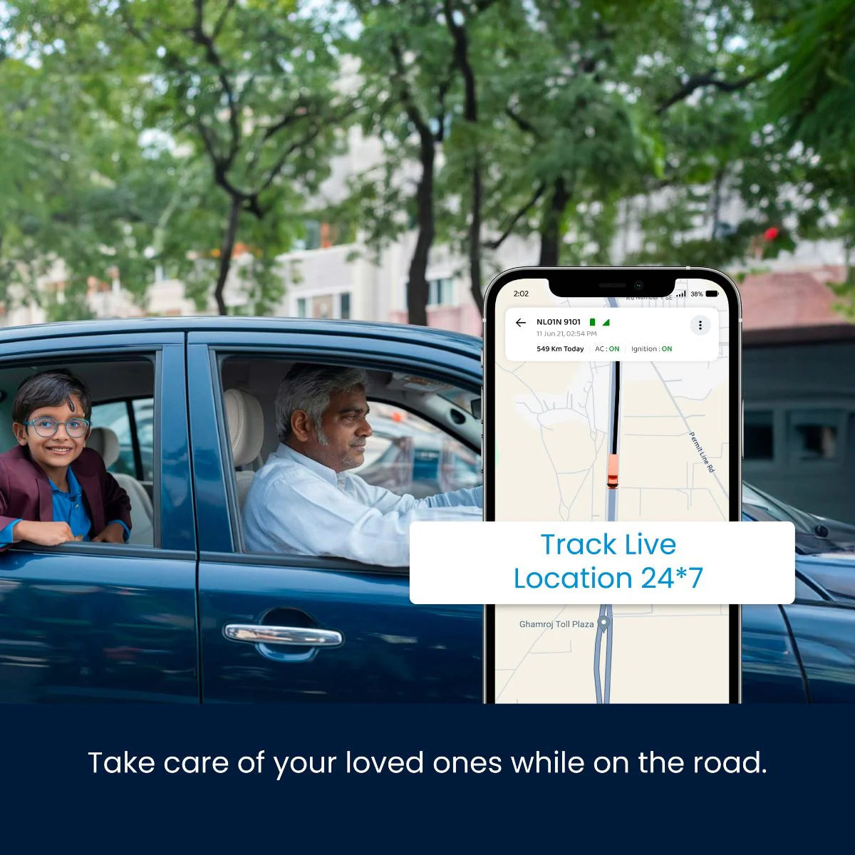 WheelEye GPS Tracker with 1 Year Subscription