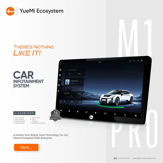 YueMi M1 Pro Car Infotainment System 4+64GB(DSP)