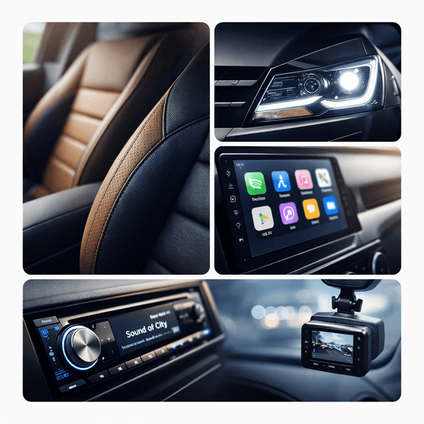 Premium car accessories installation at C3 Auto Care Siliguri