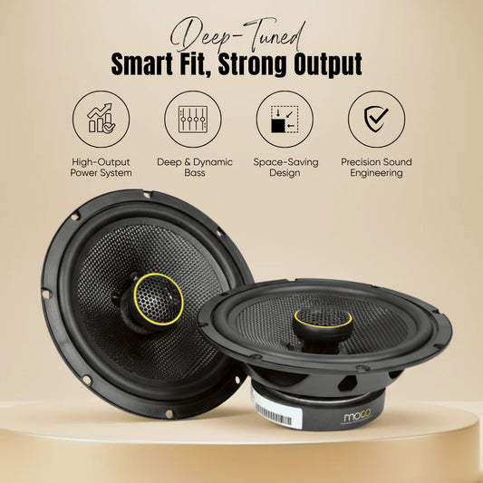 MOCO 6" Co-Axial Speaker Set – Pure Clarity. Powerful Performance.