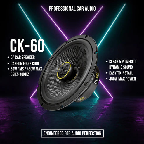MOCO 6" Co-Axial Speaker Set – Pure Clarity. Powerful Performance.