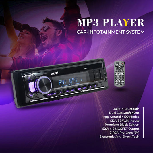 MOCO MP3 Player (Black Edition) – Smart Control. Powerful Sound