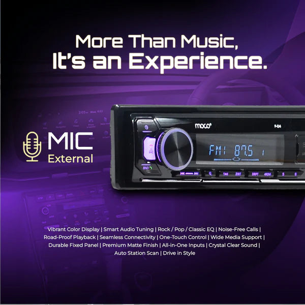 MOCO MP3 Player (Black Edition) – Smart Control. Powerful Sound