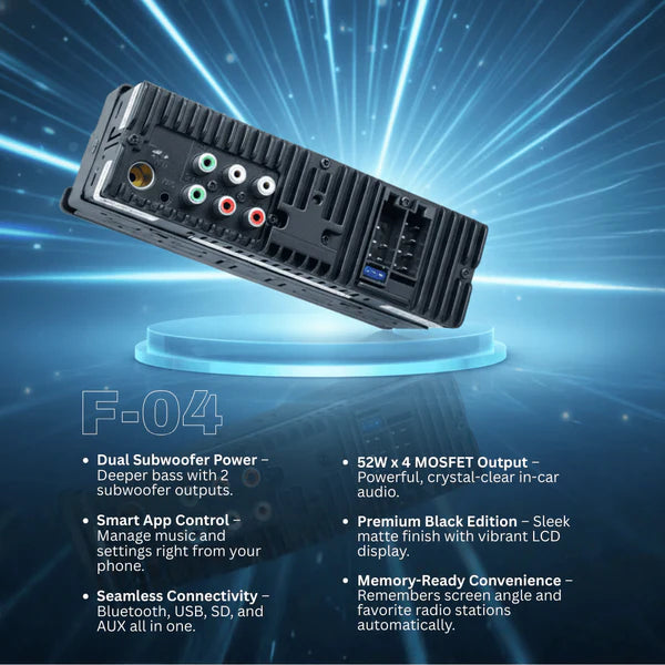 MOCO MP3 Player (Black Edition) – Smart Control. Powerful Sound