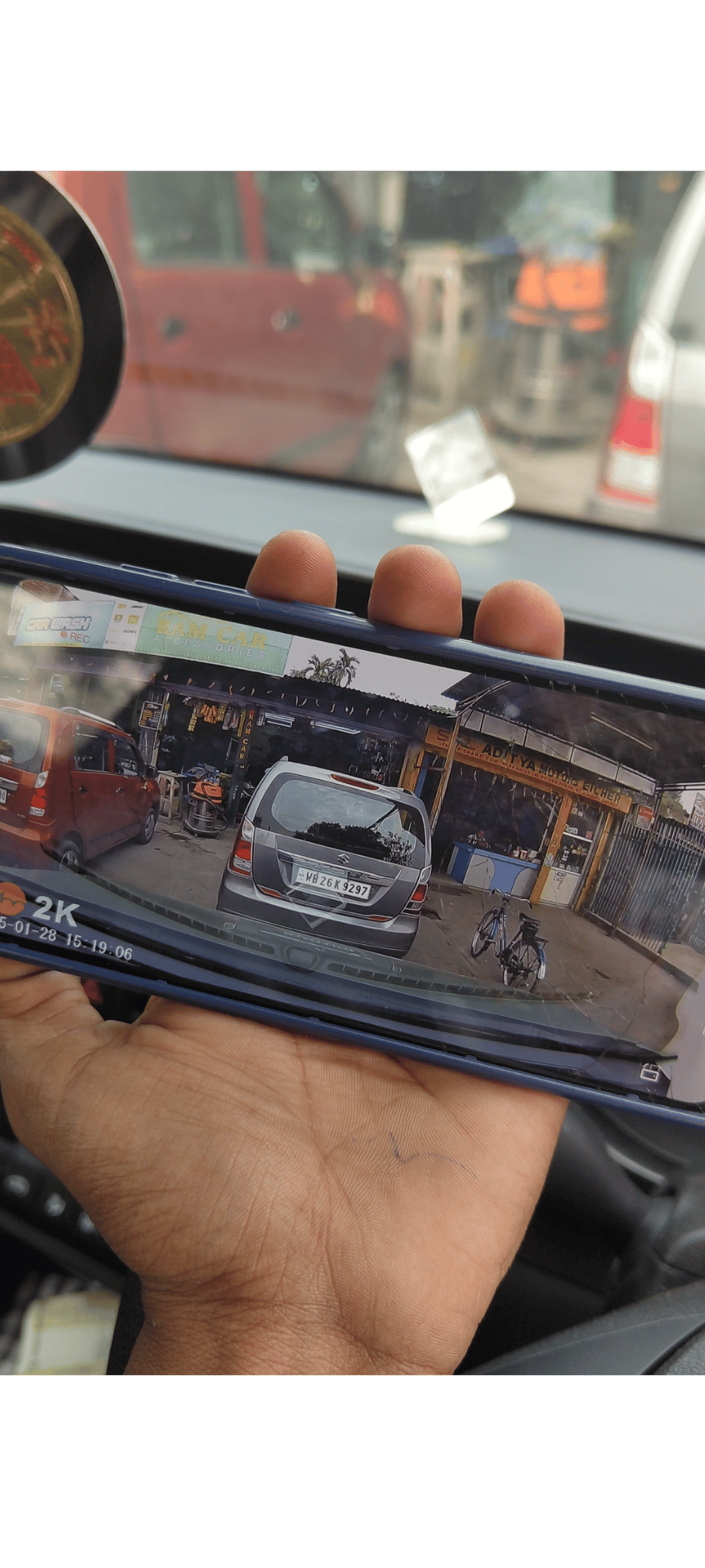YueMi D2 1CH WiFi 4K DashCam DVR (Mobile APP Control) 24H Monitor